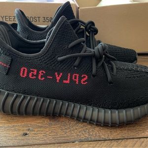 Brand New Never Warn Yeezy “BRED” Size 9.5 Ships Same day